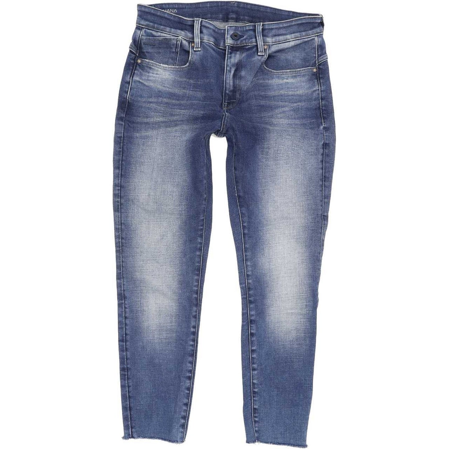 G-Star Lhana Ankle Women Blue Skinny Regular Stretch Jeans W29 L30