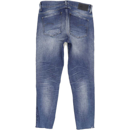 G-Star Lhana Ankle Women Blue Skinny Regular Stretch Jeans W29 L30