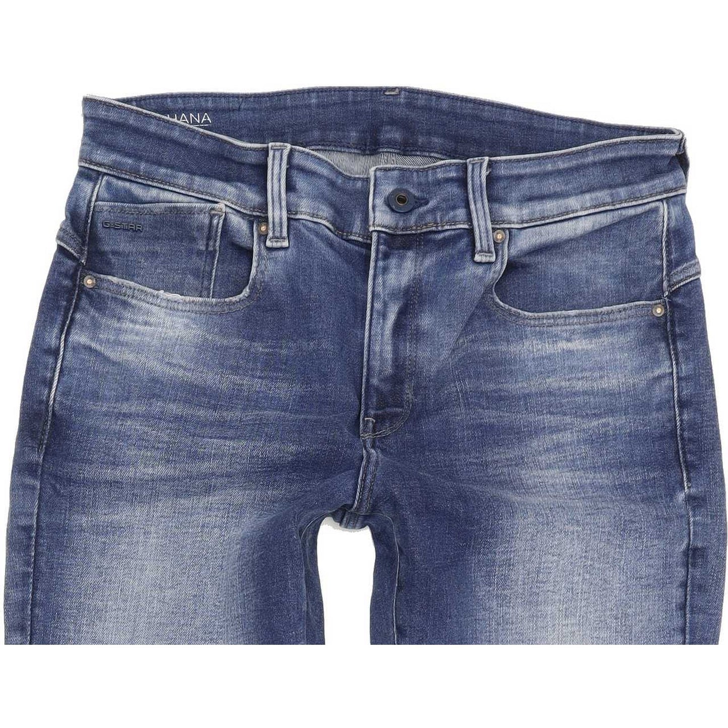 G-Star Lhana Ankle Women Blue Skinny Regular Stretch Jeans W29 L30