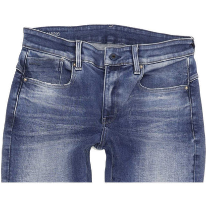 G-Star Lhana Ankle Women Blue Skinny Regular Stretch Jeans W29 L30