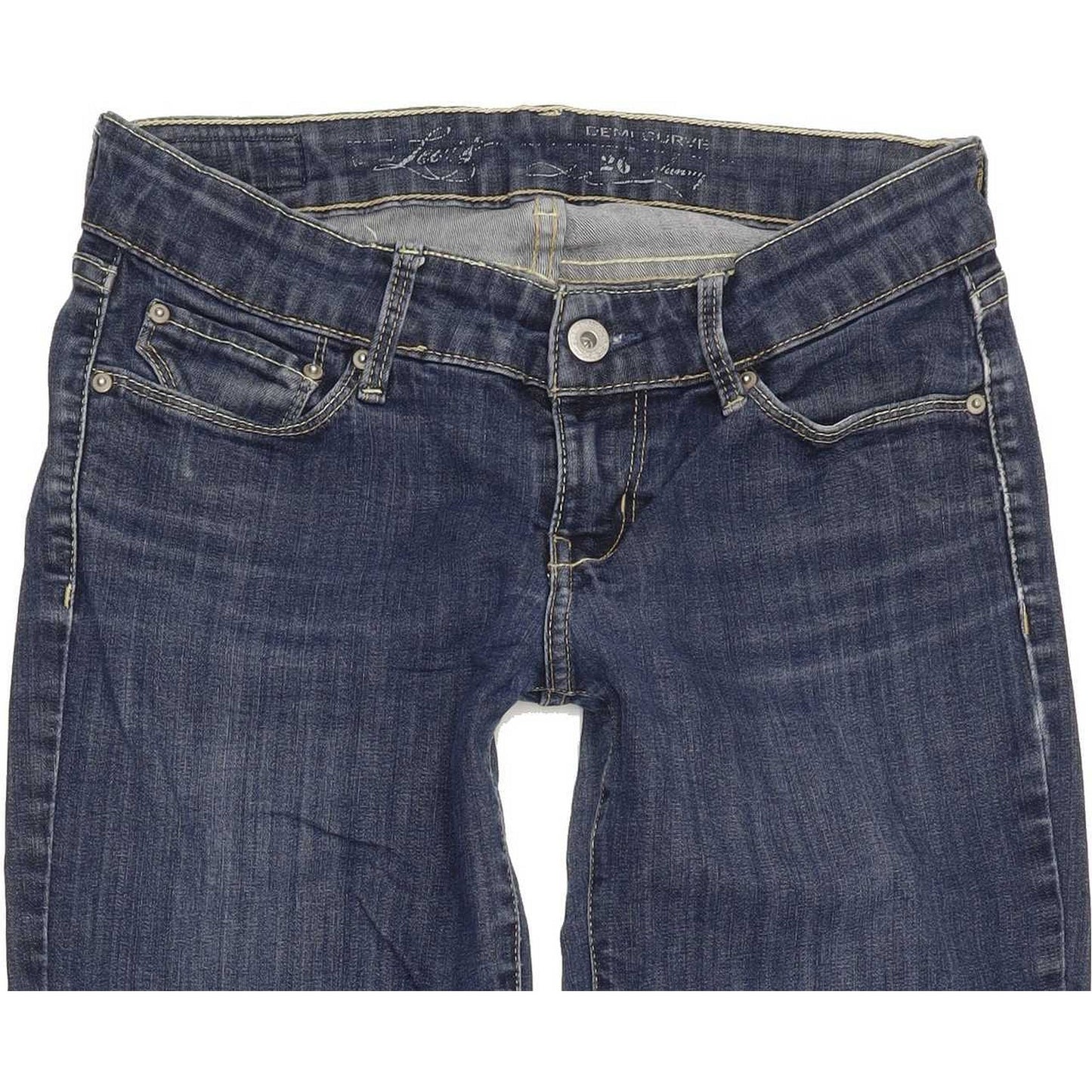 Levi's Demi Curve Women Blue Skinny Slim Stretch Jeans W26 L31