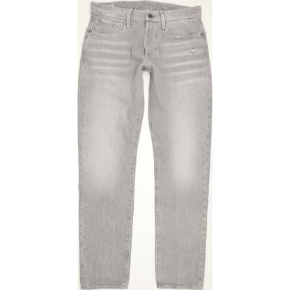G-Star 3301 Men Grey Straight Regular Jeans W30 L31