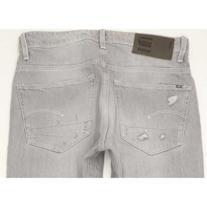 G-Star 3301 Men Grey Straight Regular Jeans W30 L31