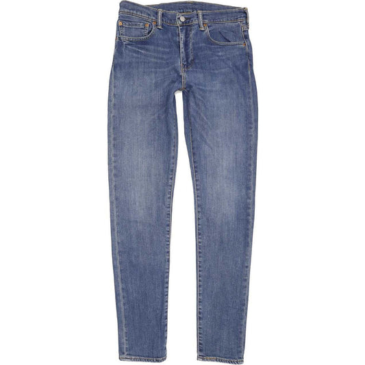 Levi's 512 Men Blue Tapered Slim Stretch Jeans W32 L33