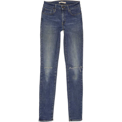 Levi's 721 High Rise Women Blue Skinny Stretch Jeans W26 L32