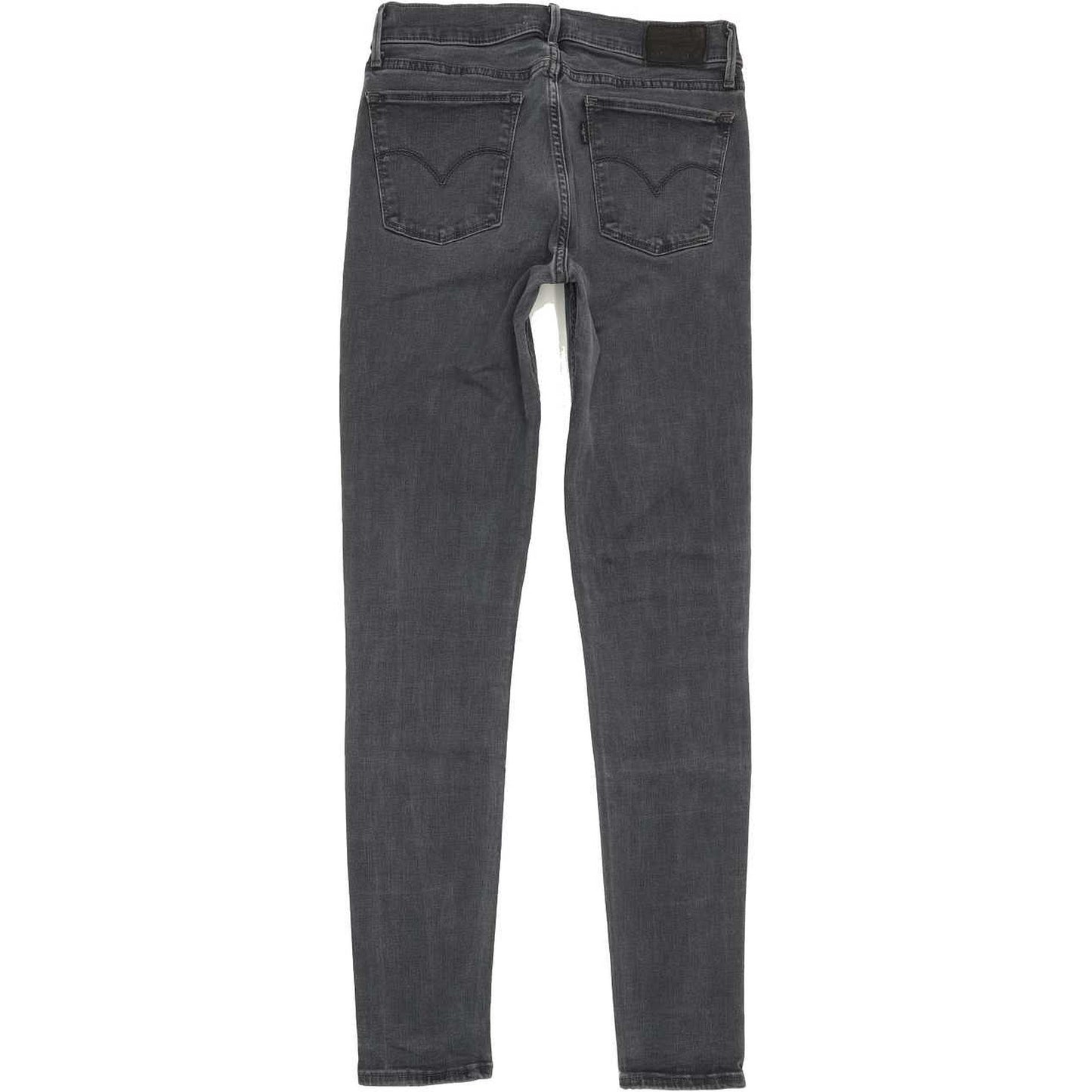 Levi's 710 Super Women Grey Skinny Slim Stretch Jeans W29 L29