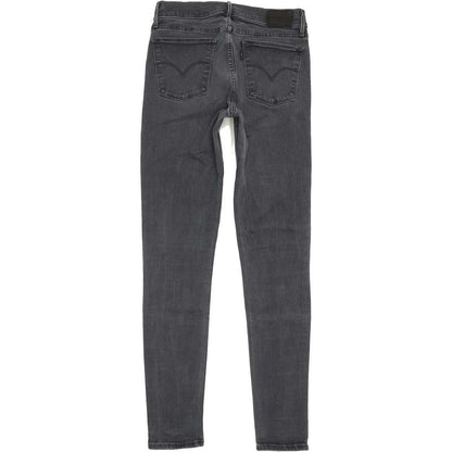 Levi's 710 Super Women Grey Skinny Slim Stretch Jeans W29 L29
