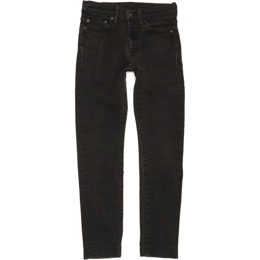 Levi's 510 Men Black Skinny Slim Stretch Jeans W29 L27