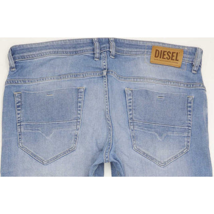 Diesel Thommer-X Men Blue Skinny Slim Stretch Jeans W37 L34