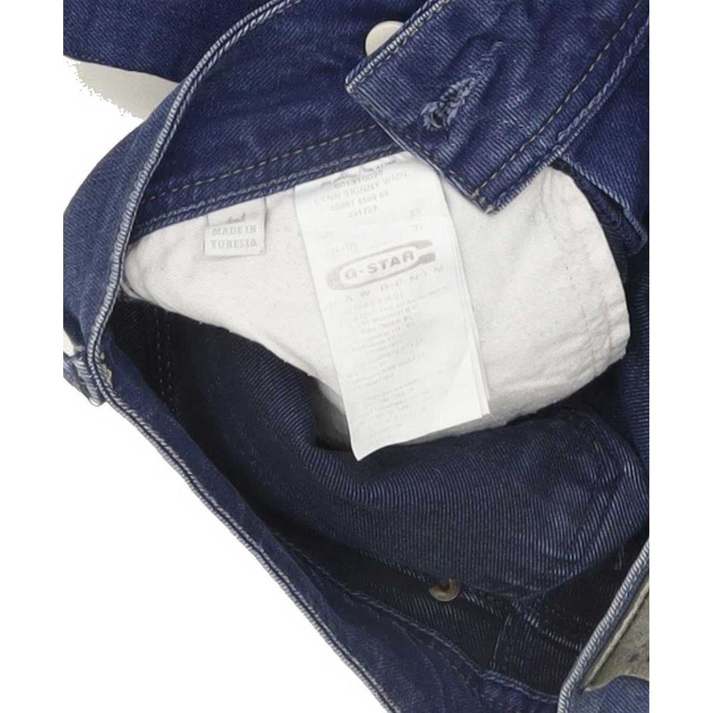 G-Star Lynn Women Blue Skinny Slim Stretch Jeans W25 L31
