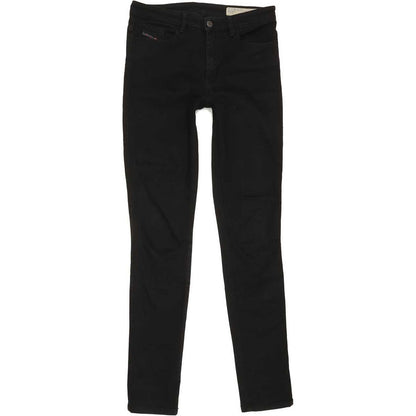 Diesel Skinzee-High Women Black Skinny Slim Stretch Jeans W28 L32
