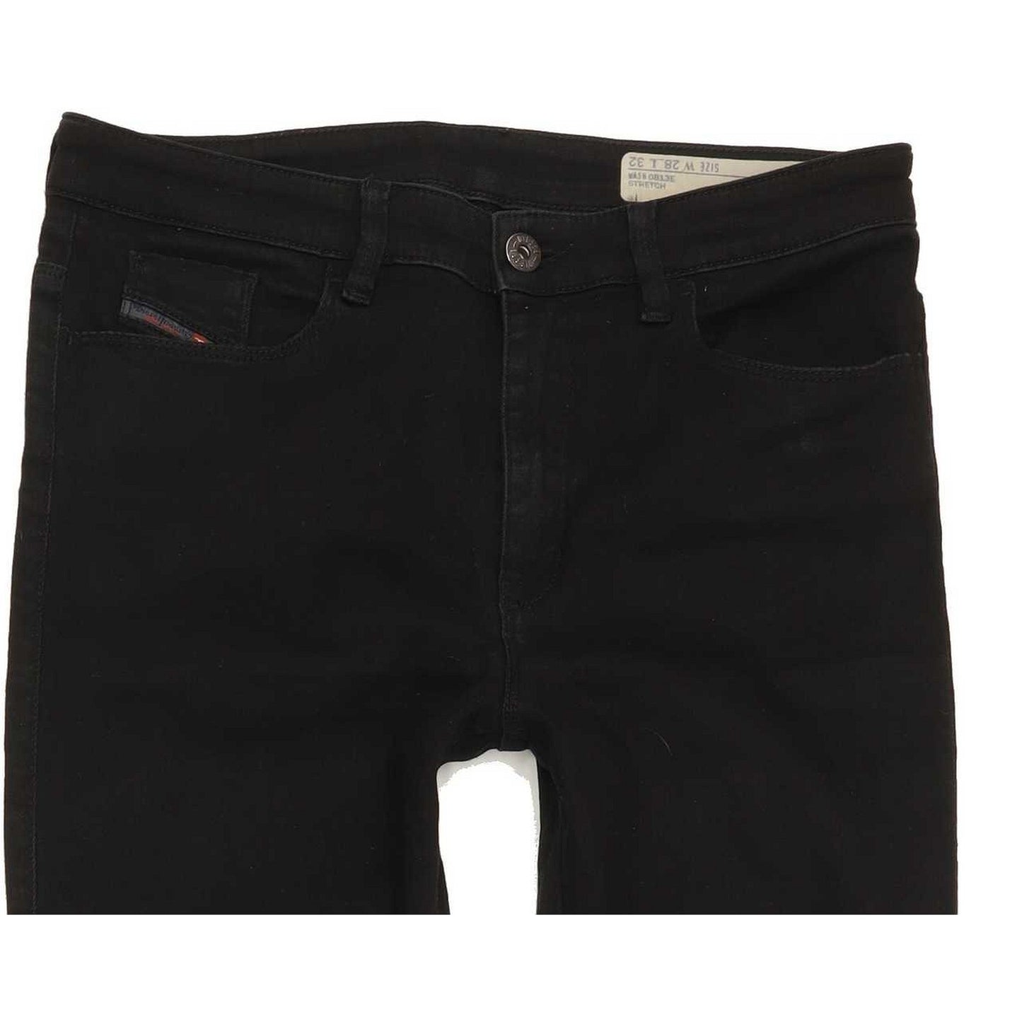 Diesel Skinzee-High Women Black Skinny Slim Stretch Jeans W28 L32
