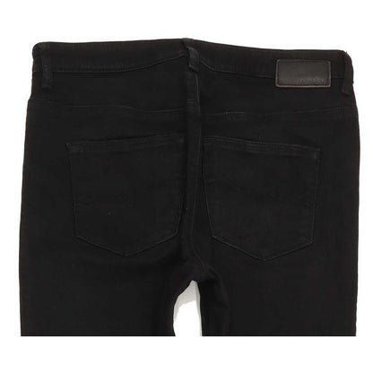 Diesel Skinzee-High Women Black Skinny Slim Stretch Jeans W28 L32