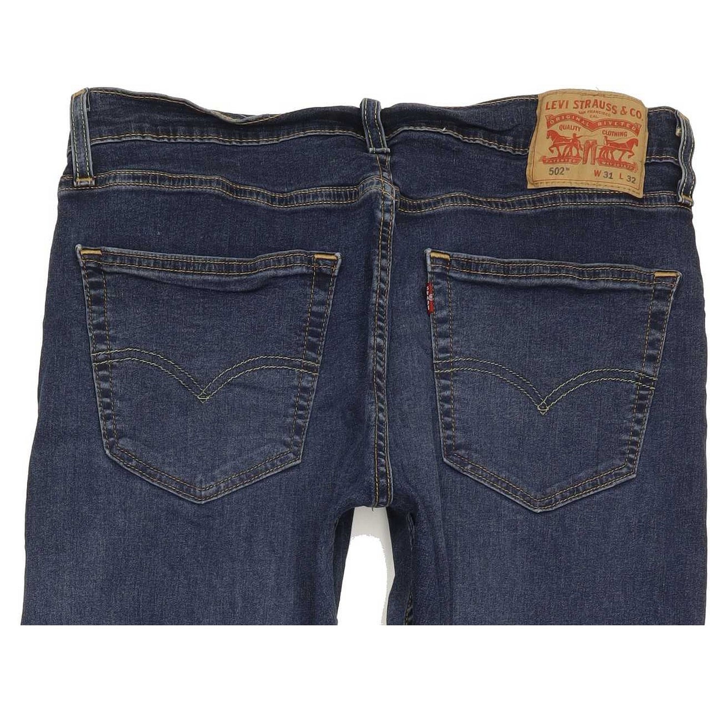 Levi's 502 Men Blue Tapered Regular Jeans W31 L31