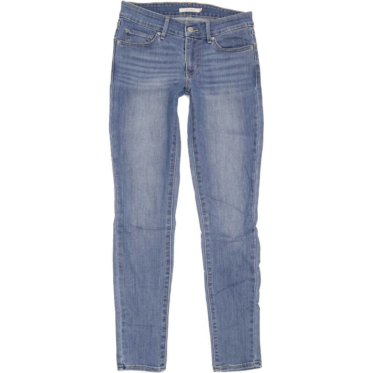 Levi's 711 Women Blue Skinny Slim Stretch Jeans W26 L30