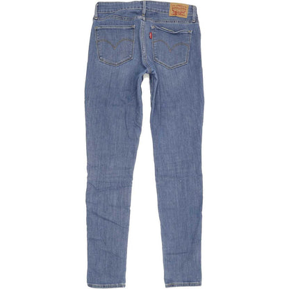 Levi's 711 Women Blue Skinny Slim Stretch Jeans W26 L30