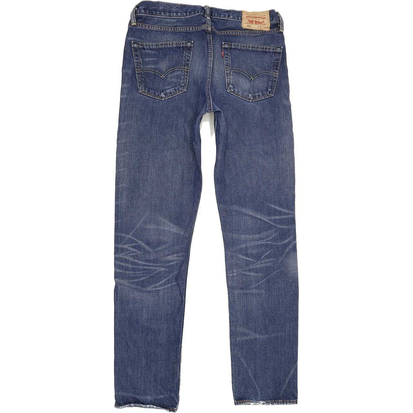 Levi's 508 Men Blue Straight Slim Jeans W33 L33