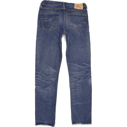 Levi's 508 Men Blue Straight Slim Jeans W33 L33