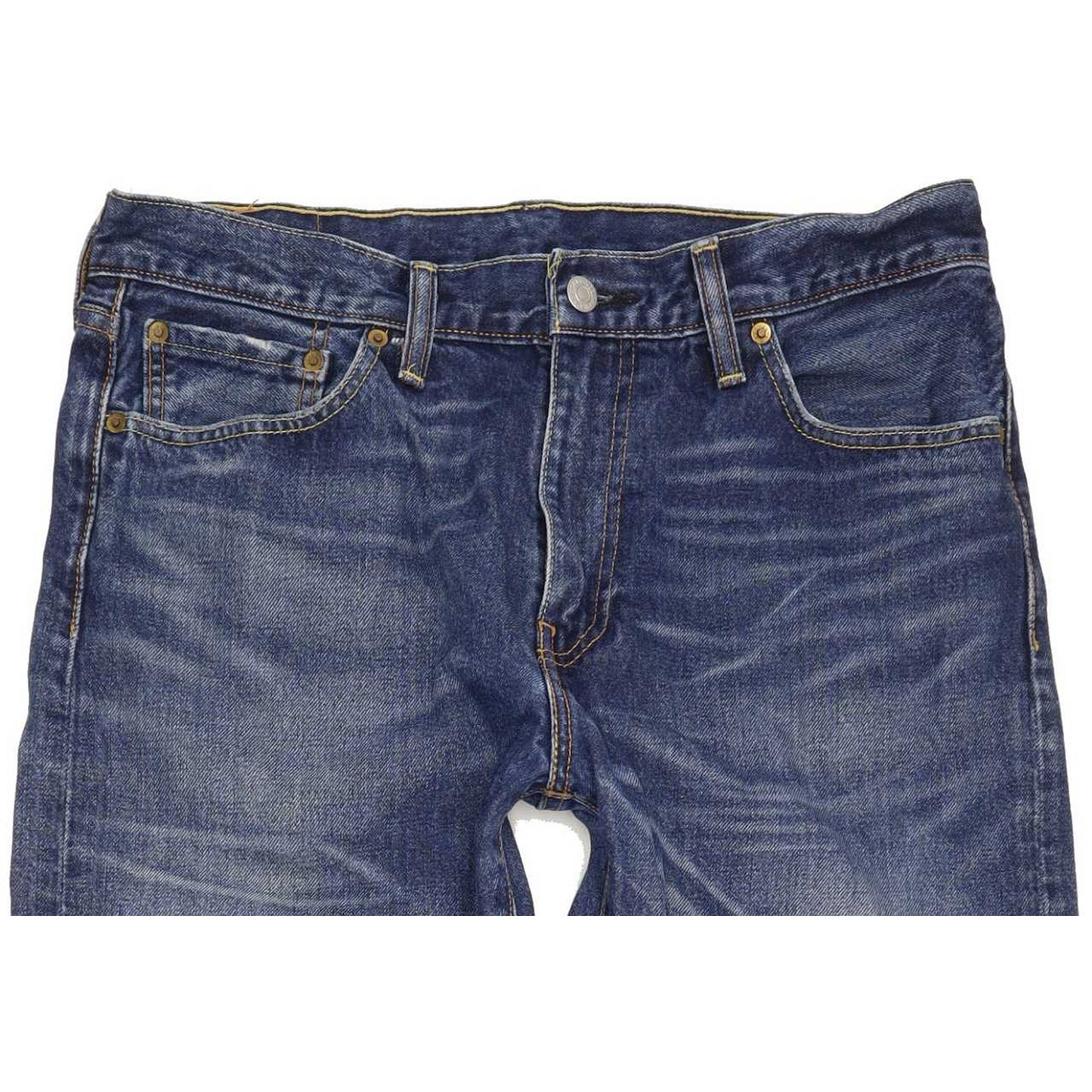 Levi's 508 Men Blue Straight Slim Jeans W33 L33