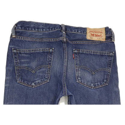 Levi's 508 Men Blue Straight Slim Jeans W33 L33