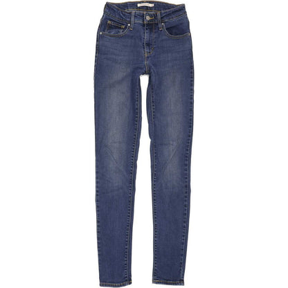 Levi's 721 High Rise Women Blue Skinny Stretch Jeans W25 L32