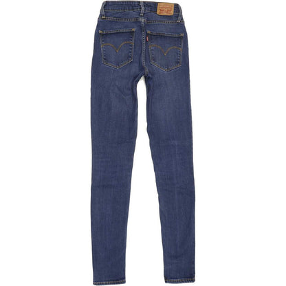Levi's 721 High Rise Women Blue Skinny Stretch Jeans W25 L32