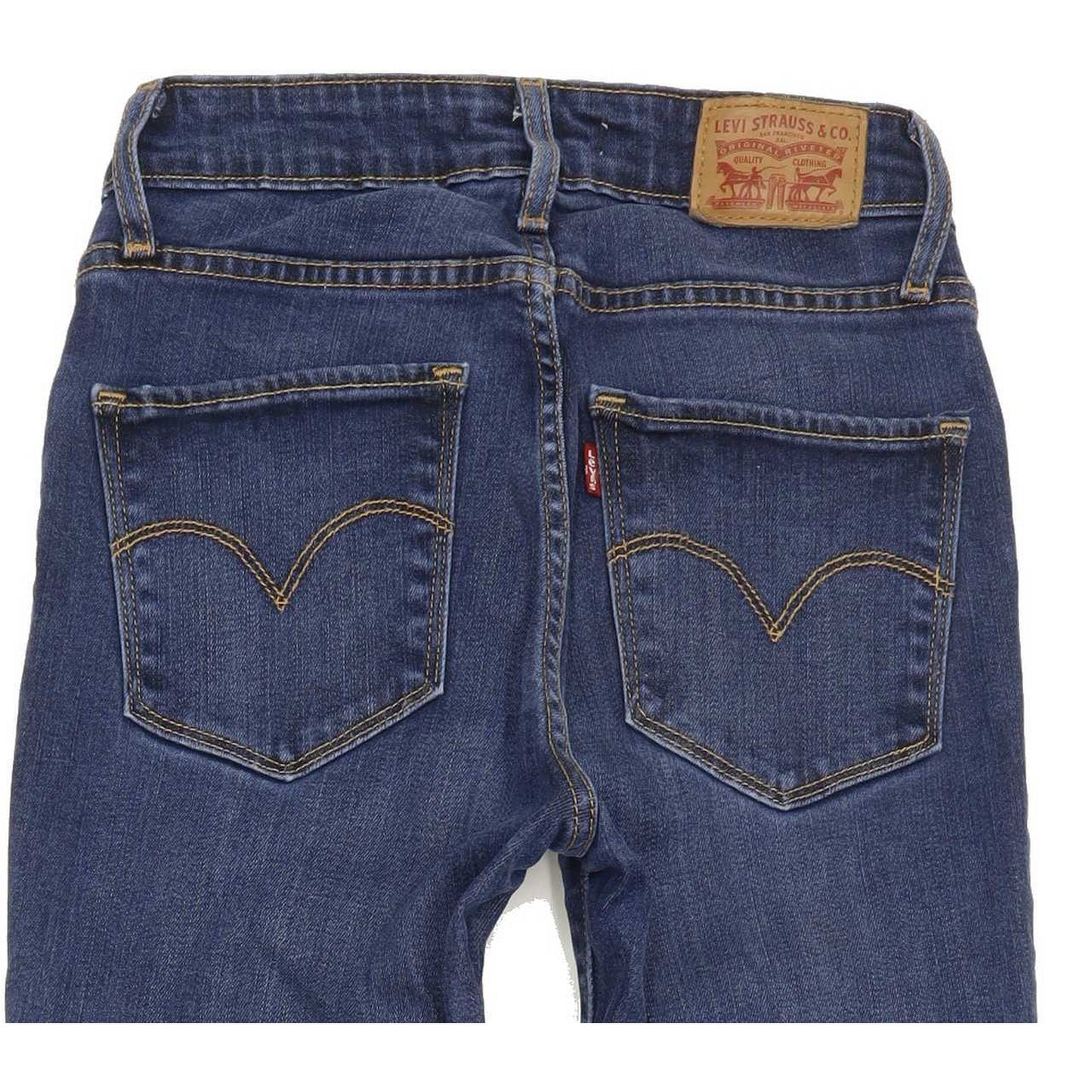 Levi's 721 High Rise Women Blue Skinny Stretch Jeans W25 L32