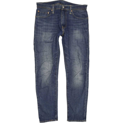 Levi's 512 Men Blue Tapered Slim Stretch Jeans W32 L29