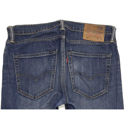 Levi's 512 Men Blue Tapered Slim Stretch Jeans W32 L29