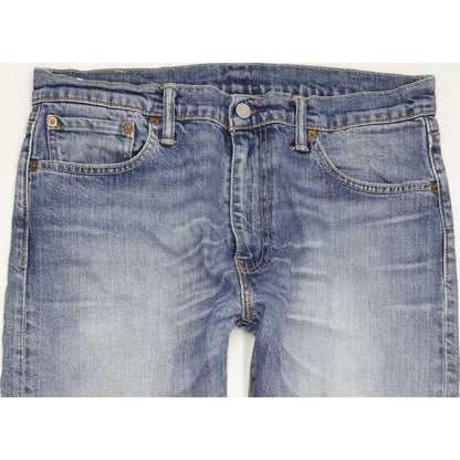 Levi's 512 Men Blue Tapered Slim Stretch Jeans W33 L31