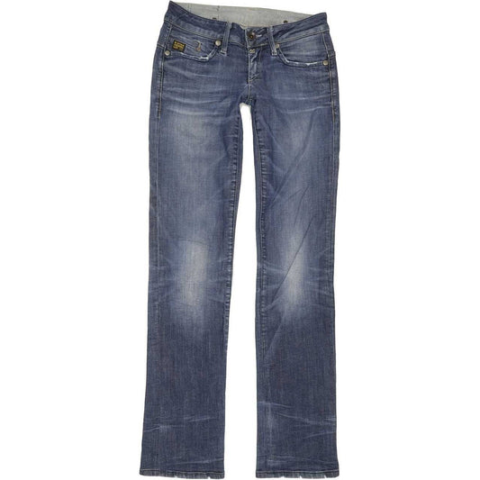 G-Star Midge Women Blue Bootcut Slim Stretch Jeans W27 L33