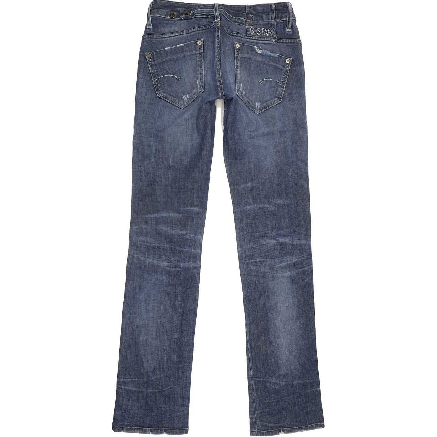 G-Star Midge Women Blue Bootcut Slim Stretch Jeans W27 L33