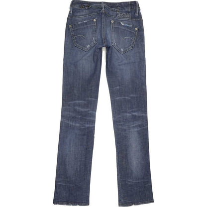 G-Star Midge Women Blue Bootcut Slim Stretch Jeans W27 L33