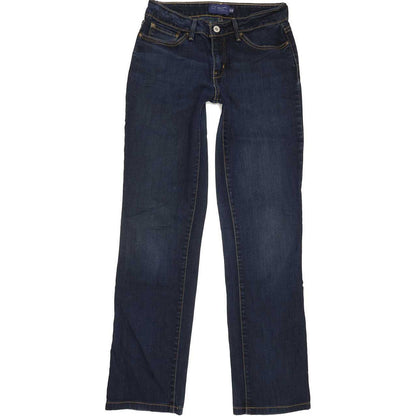 Levi's Bold Curve Women Blue Straight Classic Stretch Jeans W29 L31