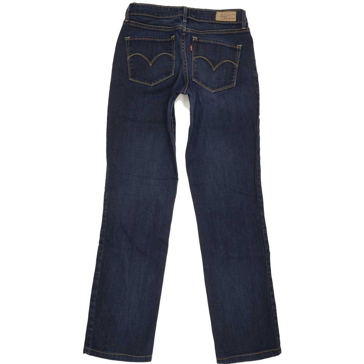 Levi's Bold Curve Women Blue Straight Classic Stretch Jeans W29 L31