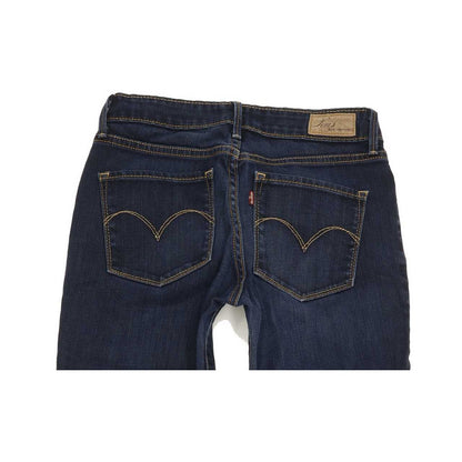 Levi's Bold Curve Women Blue Straight Classic Stretch Jeans W29 L31
