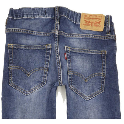 Levi's 520 Kids Blue Tapered Slim Stretch Jeans W25 L28