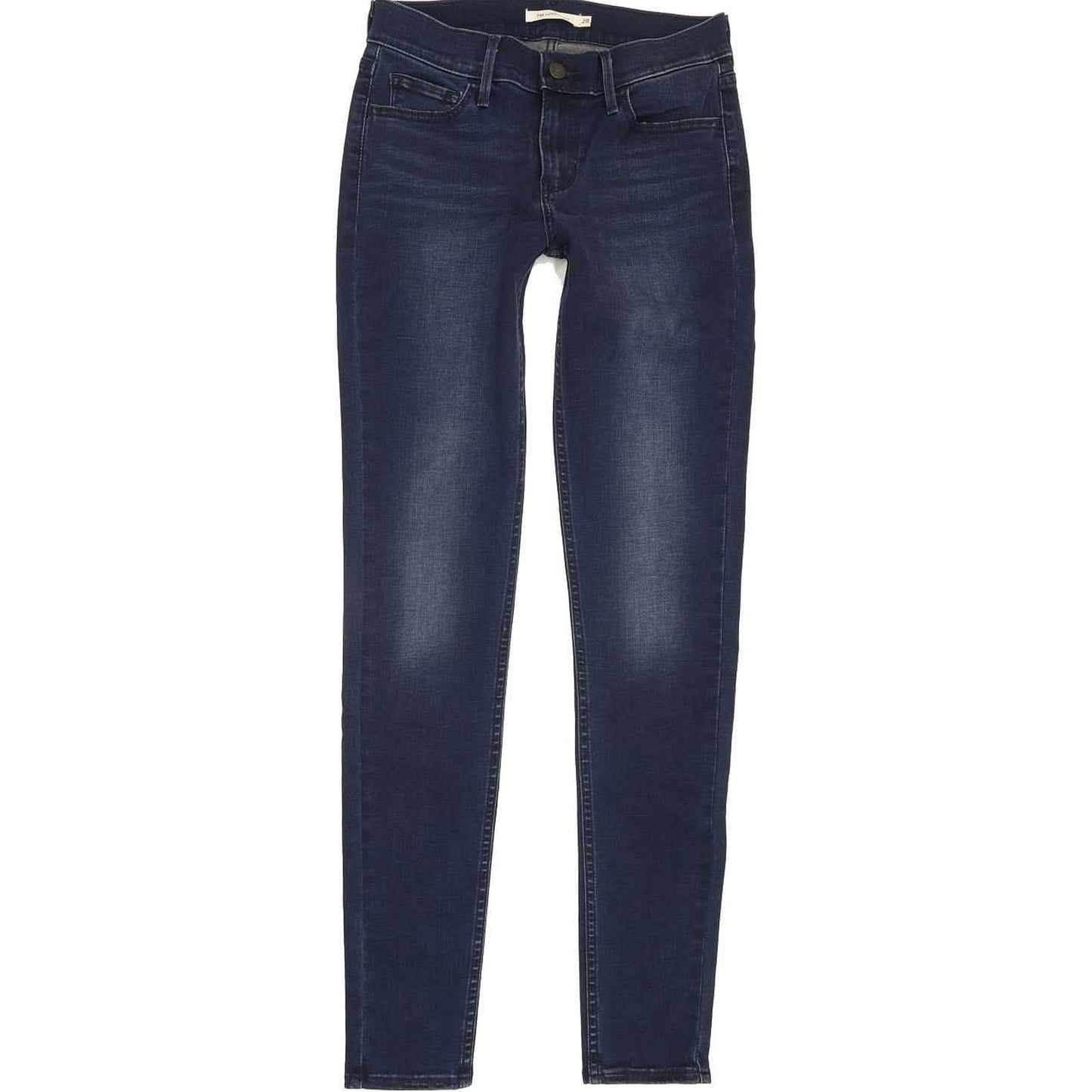 Levi's 710 Super Women Blue Skinny Slim Stretch Jeans W28 L32