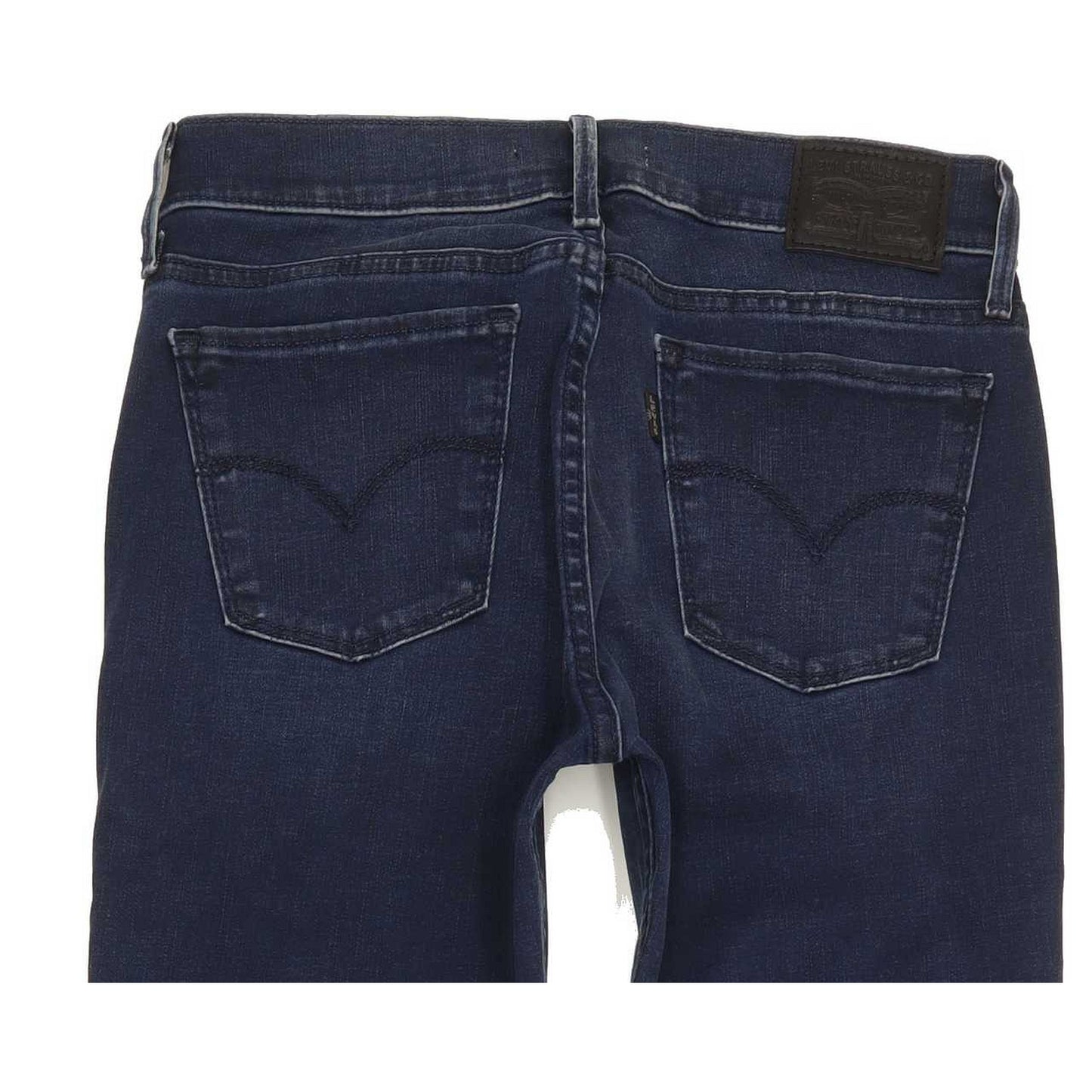 Levi's 710 Super Women Blue Skinny Slim Stretch Jeans W28 L32