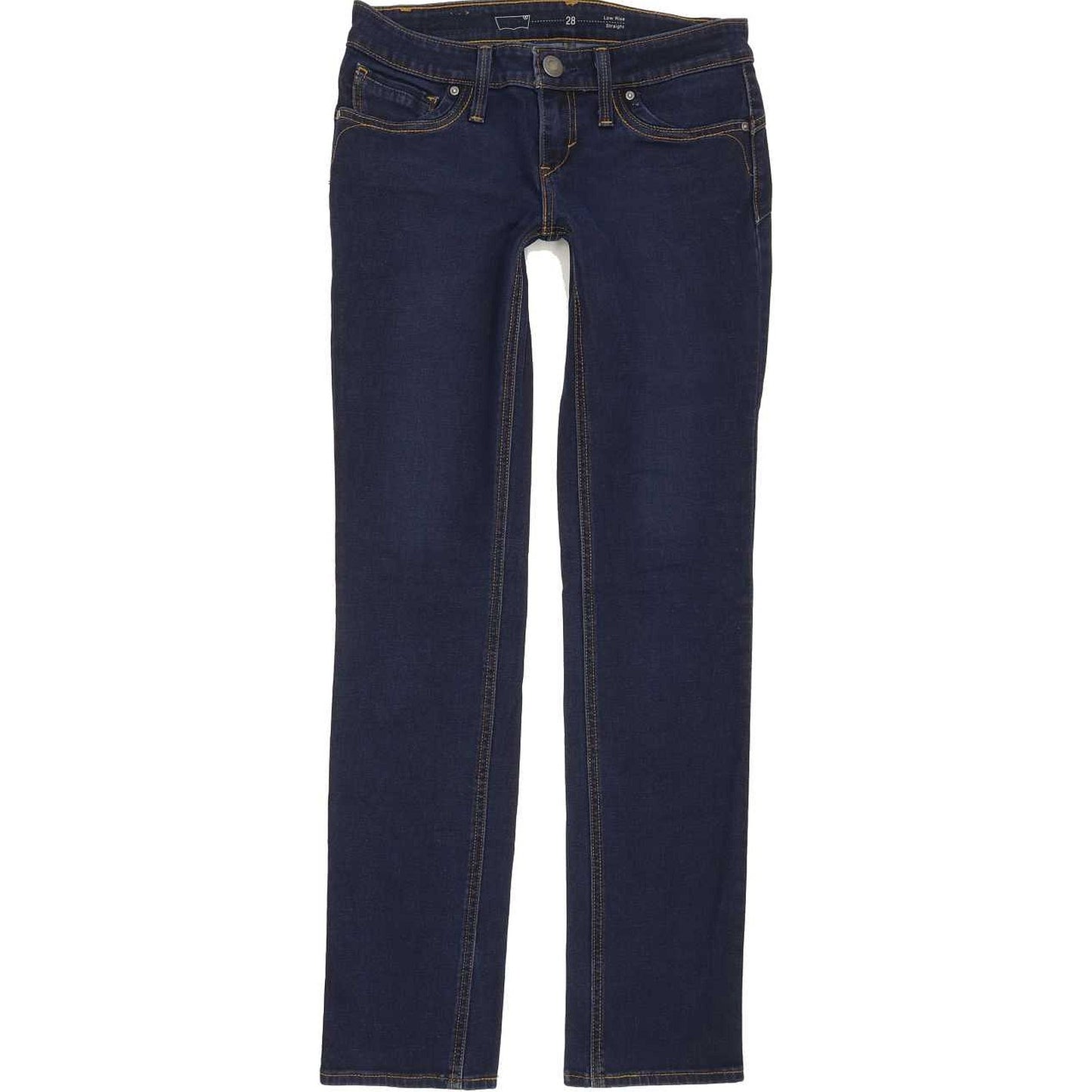 Levi's Women Blue Straight Slim Jeans W28 L31