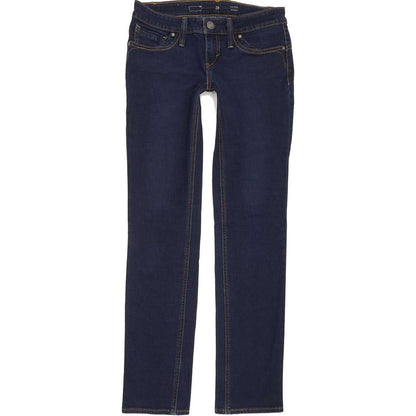 Levi's Women Blue Straight Slim Jeans W28 L31