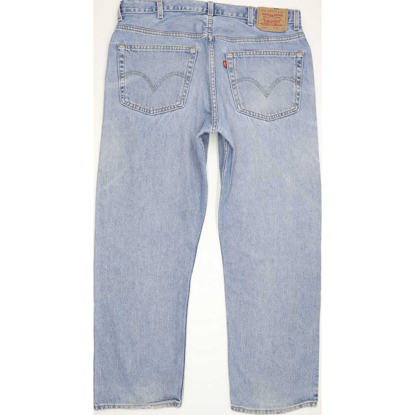 Levi's 505 Men Blue Straight Regular Jeans W38 L29