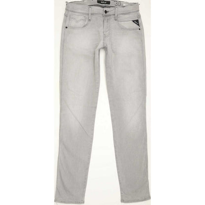 Replay Anbass Men Grey Straight Regular Jeans W30 L32