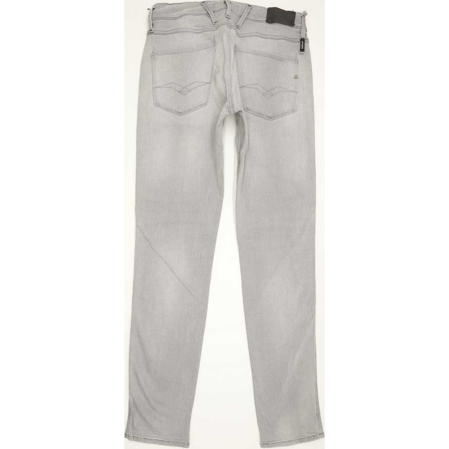 Replay Anbass Men Grey Straight Regular Jeans W30 L32