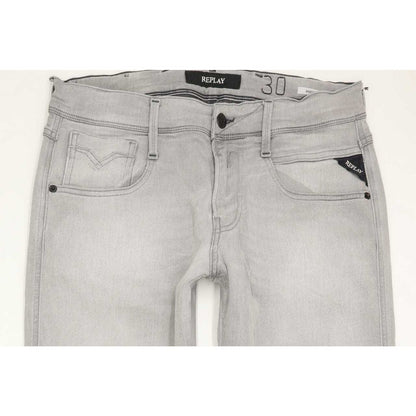 Replay Anbass Men Grey Straight Regular Jeans W30 L32
