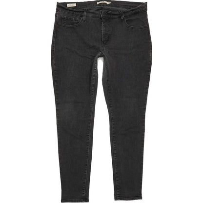 Levi's 310 Shaping Women Charcoal Skinny Slim Stretch Jeans W36 L29