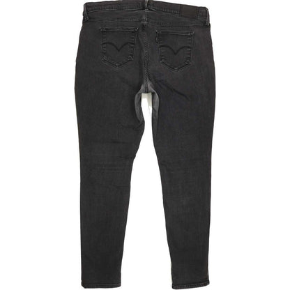 Levi's 310 Shaping Women Charcoal Skinny Slim Stretch Jeans W36 L29