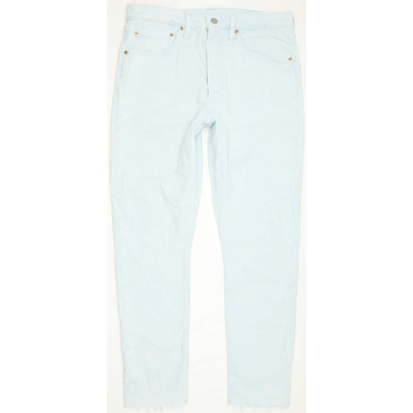 Levi's 502 Blue Tapered Slim Stretch Jeans High Waisted W31 L28