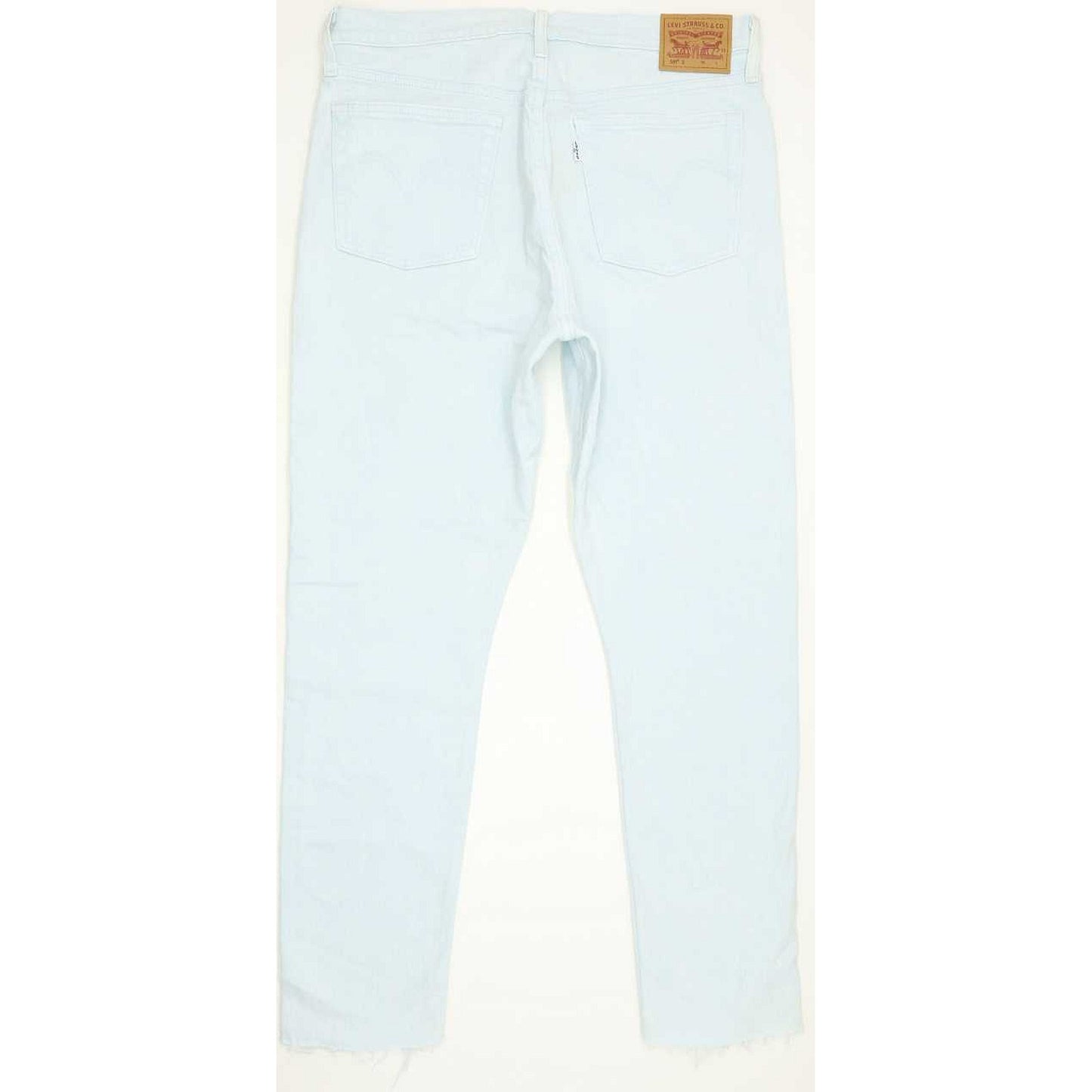 Levi's 502 Blue Tapered Slim Stretch Jeans High Waisted W31 L28