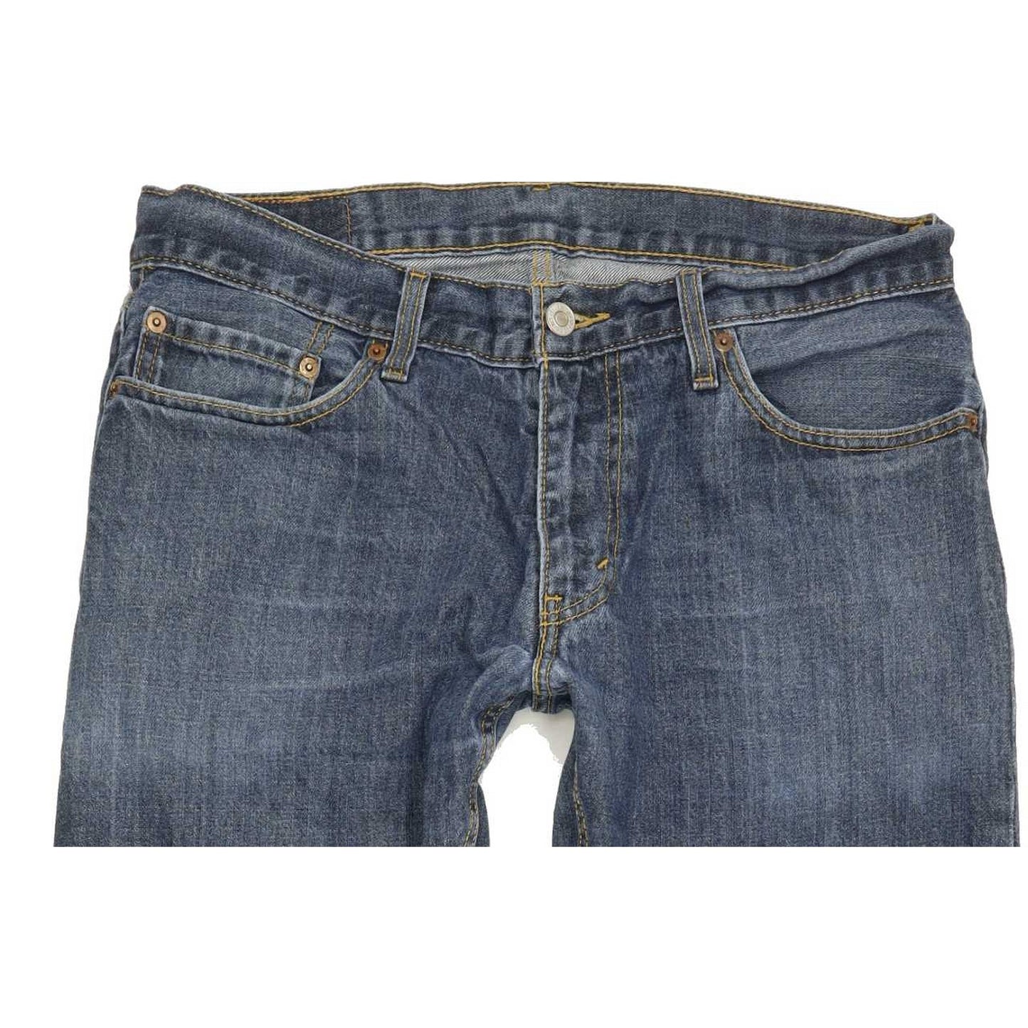 Levi's 514 Men Blue Straight Slim Jeans W34 L33